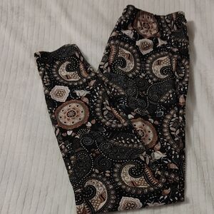 Paisley Print Leggings